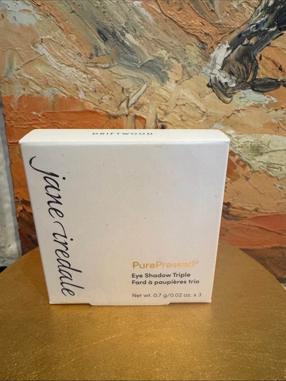 jane iredale PurePressed Eye Shadow Triple - Driftwood Trio NIB